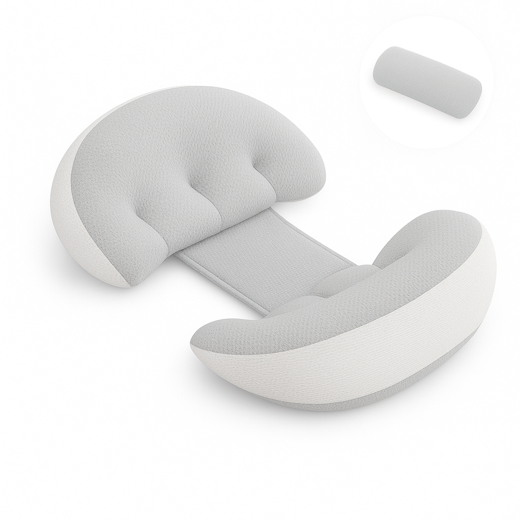 כרית היריון המעניקה תמיכה מלאה לבטן, לגב ולאגן-™Voreta