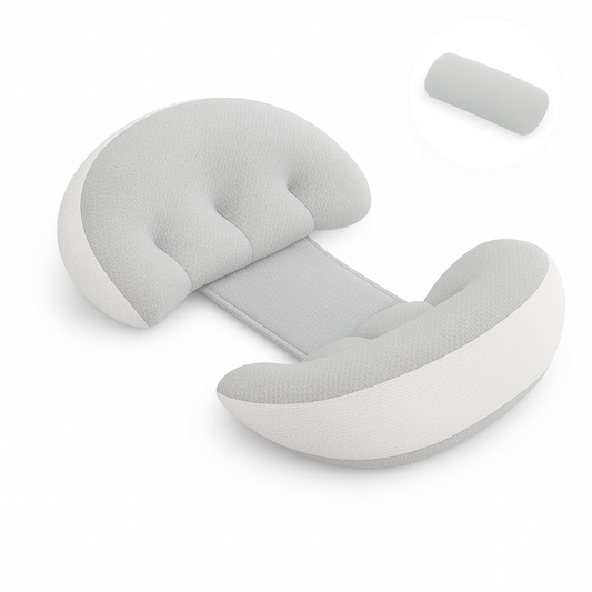 כרית היריון המעניקה תמיכה מלאה לבטן, לגב ולאגן-™Voreta